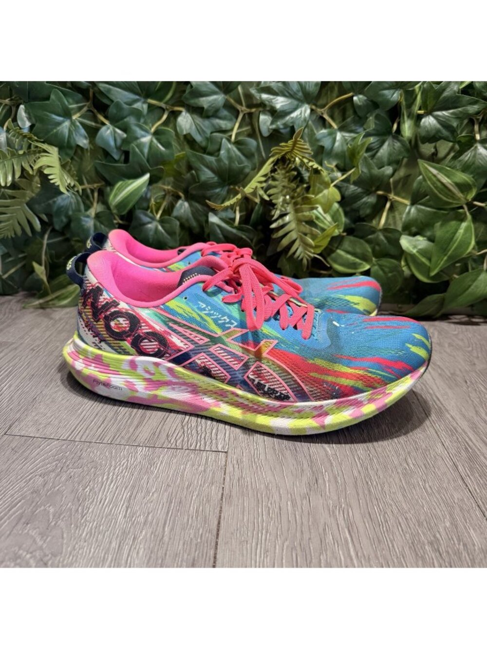 Asics Noosa Tri 13 Womens Size 10.5 Blue Pink Athletic Running Shoes Sneakers